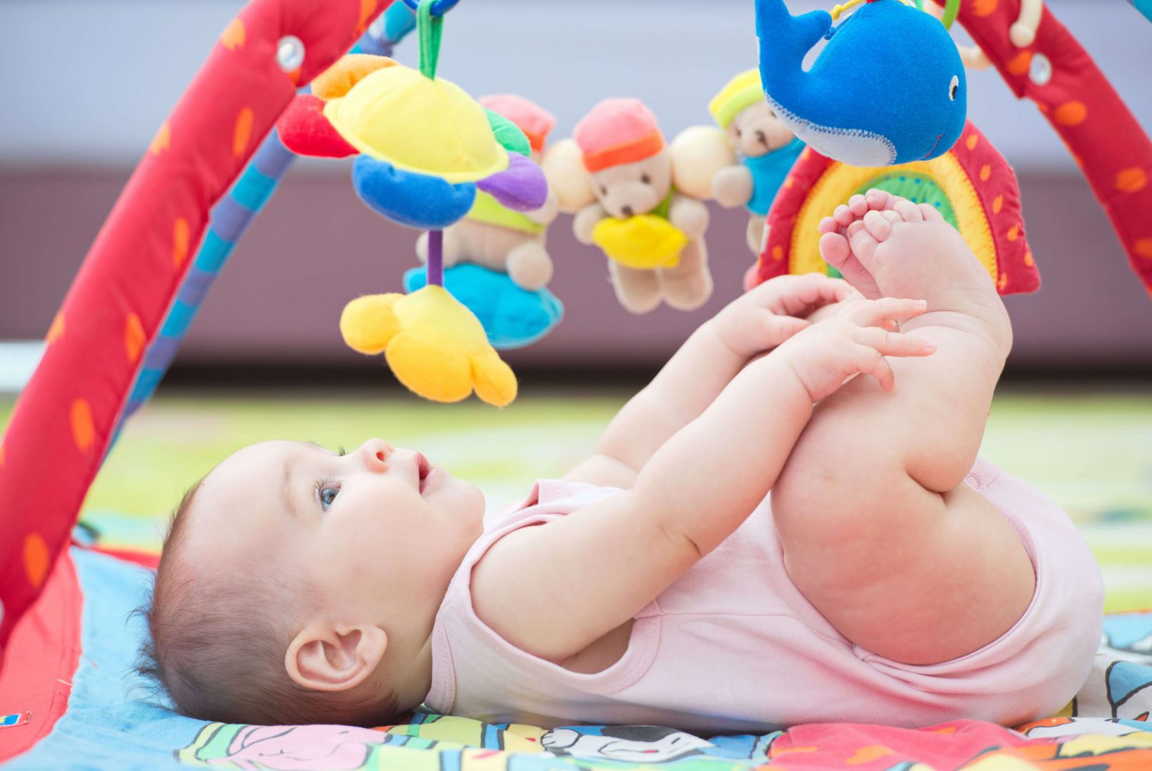 Tăng trưởng và phát triển của trẻ cho đến khi 1 tuổi: 2 ~ 3 tháng tuổi
