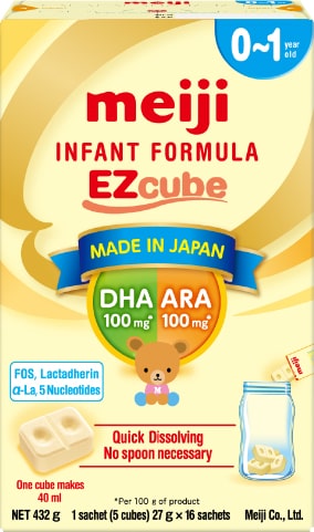 Infant Formula EZcube <br> Dạng viên cho trẻ 0~1 tuổi