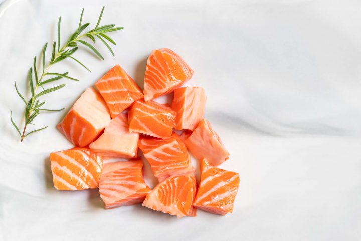 Thịt cá hồi nhiều chất đạm